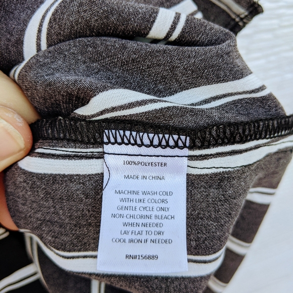 NWT Peyton Bre Sash Shorts- Striped with pockets - Picture 5 of 9